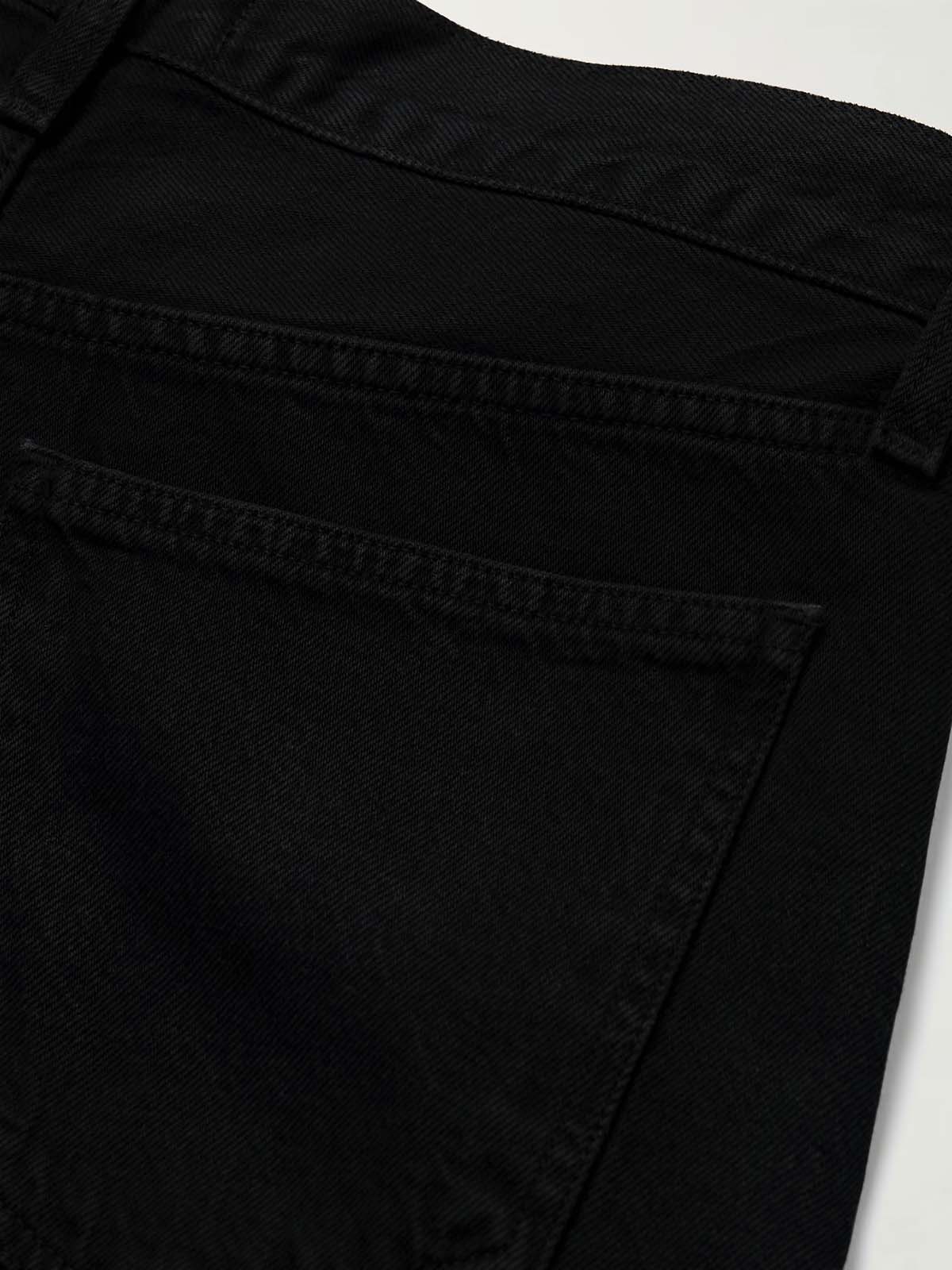 Black Wide Leg Jeans - Image 3