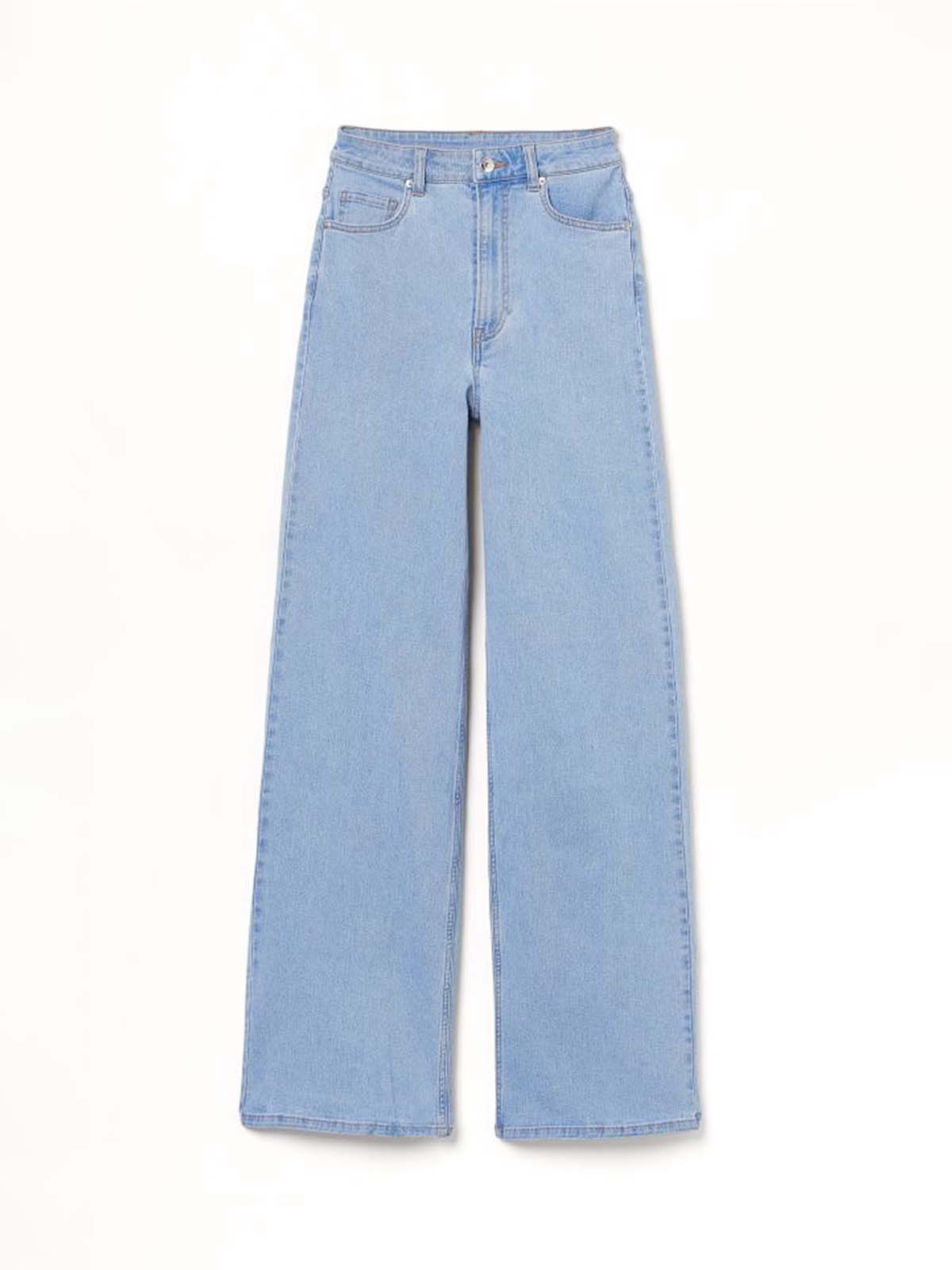 Ice Blue Straight Leg Jeans - Image 4